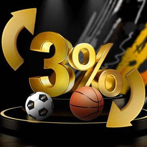 MelBet gives 3% cashback on lost bets with odds of 1,50 or higher, credited directly to your balance.