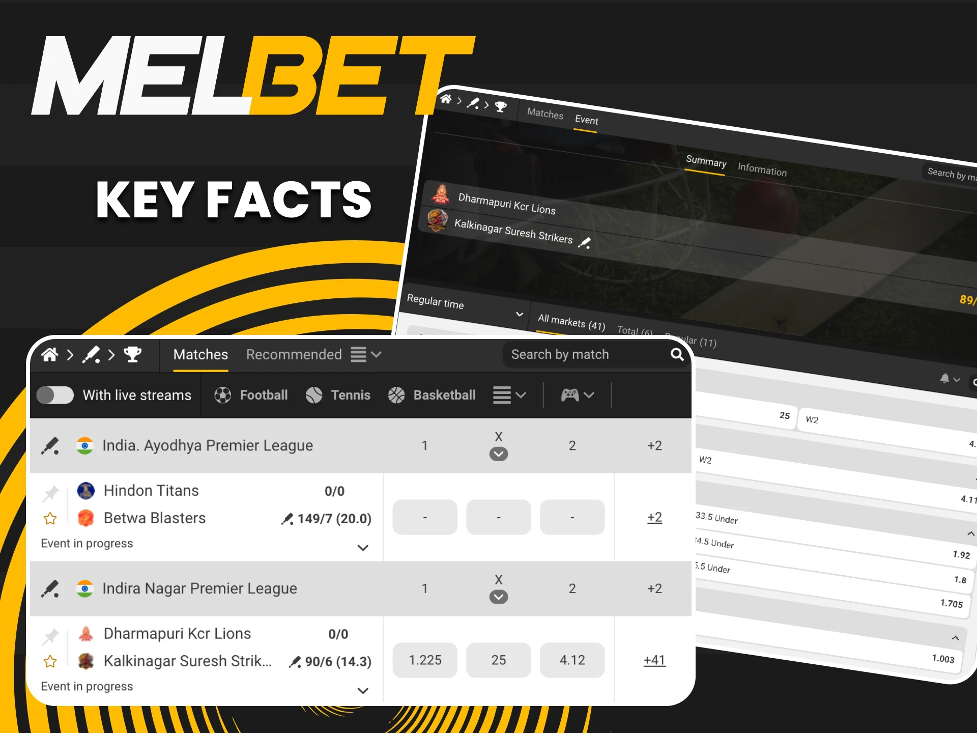 Explore the essential IPL facts and place bets at Melbet.